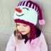 Sweet Snowman Hat Pattern