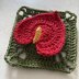 Anthurium Flower Granny Square