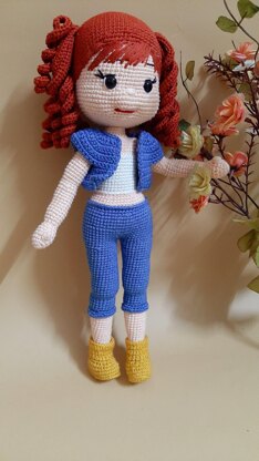 Crochet Amigurumi Mayla doll