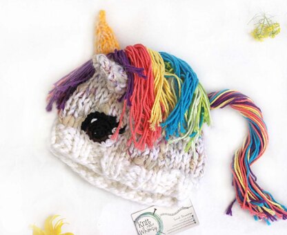 Rainbow Unicorn Hat