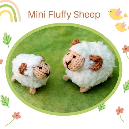 Mini Fluffy Sheep