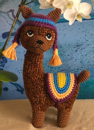 Brown Llama crochet pattern