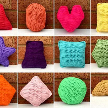 12 Crochet Shapes