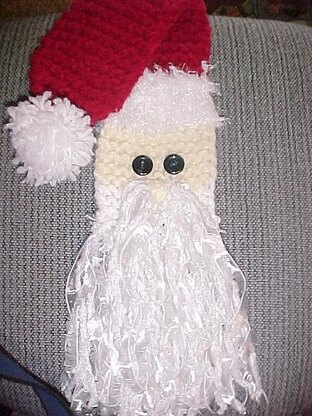 Santa Scarf - Loom Version