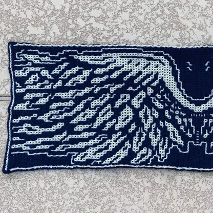 Wings are Freedom Shawl