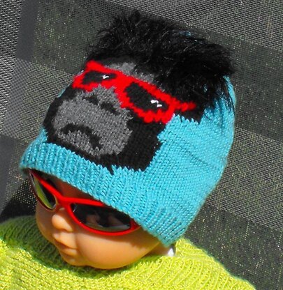 Baby Madmonkeyknitter Beanie Hat