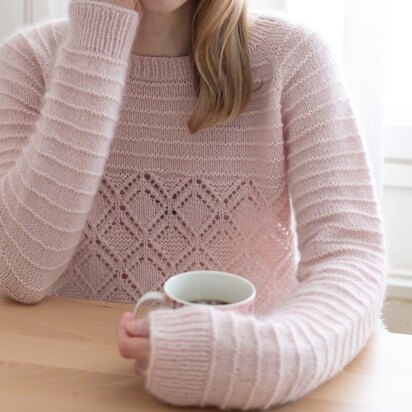 Cloudy Day Raglan - knitting pattern