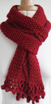 Twist and snake scarf