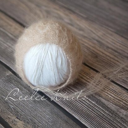 Mohair Newborn Bonnet Knit Pattern