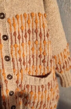 Falling Drops cardigan