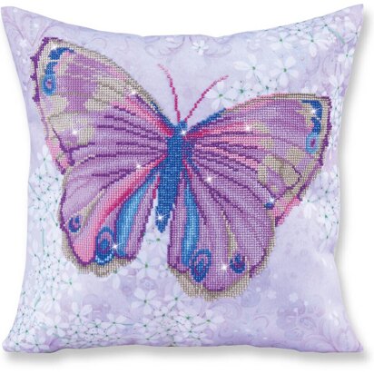 Diamond Dotz Papillon Mauve Pillow Diamond Painting Kit