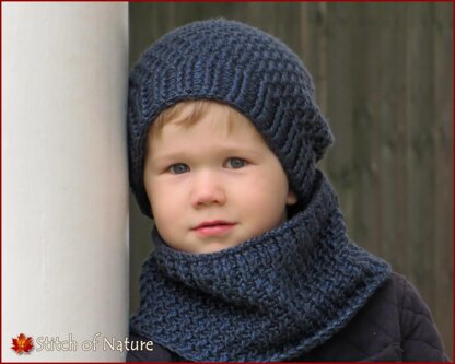 The Portland Slouchy Hat and Cowl