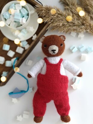 Bear Toy Knitting Pattern