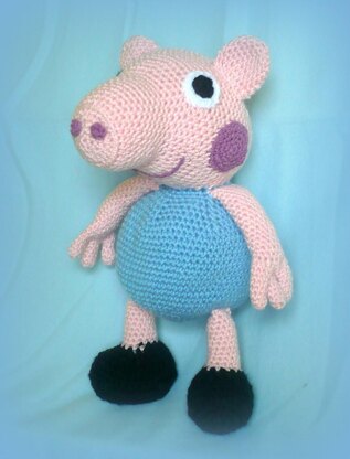 Crochet Peppa Pig's brother George