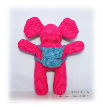 Elly Elephant Crochet Pattern