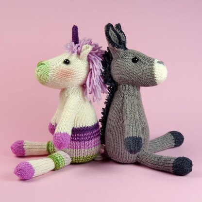 Unicorn + Donkey / Einhorn + Esel