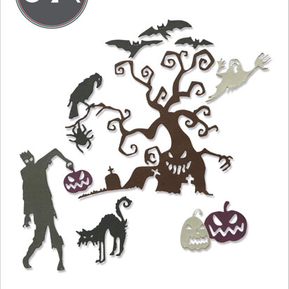 Sizzix Thinlits Die Set 10PK - Creeps