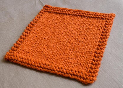 FRAME - Chunky Knit Newborn Blanket