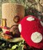 Mushroom House Home Autumn Fall Fairy Crochet Amigurumi