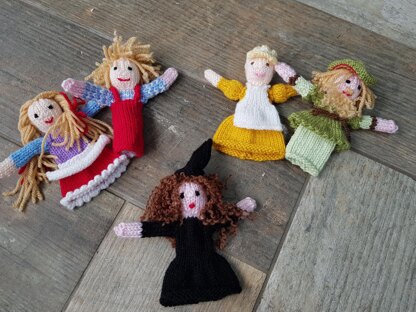 Hansel and Gretel Finger Puppets