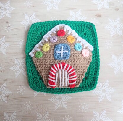 Gingerbread House Applique