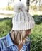 Emery cluster stitch beanie