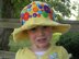 Crochet Summer Hat for a Girl “Loads of Buttons”.