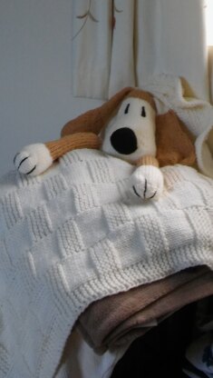 Dog Toy Baby Blanket