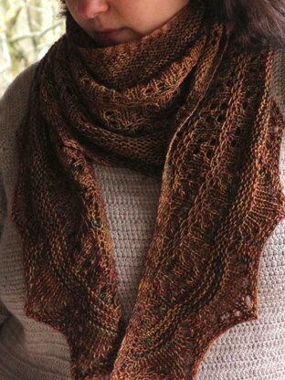 Prunus Shawl