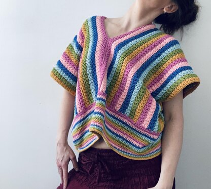 Summer Rainbow Top