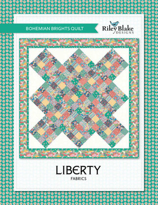 Riley Blake Bohemian Brights Quilt - Downloadable PDF