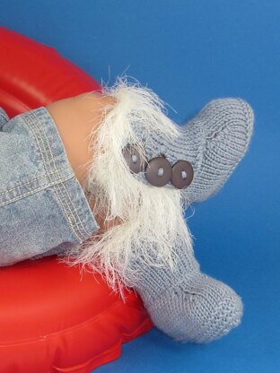 Baby Super Furry 3 Button Booties (Boots Bootees)