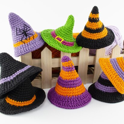 Crochet Halloween Witch Hat