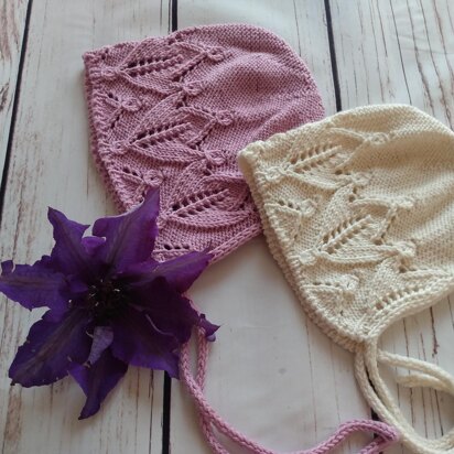 Lilly bonnet - knitting pattern