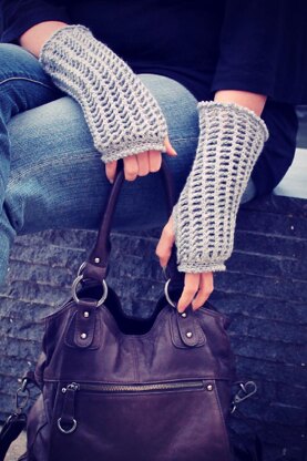 Ribbed Waffle Mitts