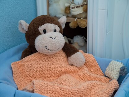 Caela Baby Blanket and Dolly Blanket Knitting Pattern