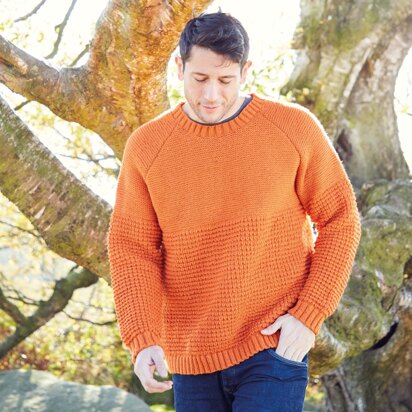 Man's Sweater in Hayfield Bonus DK - 8286 - Downloadable PDF