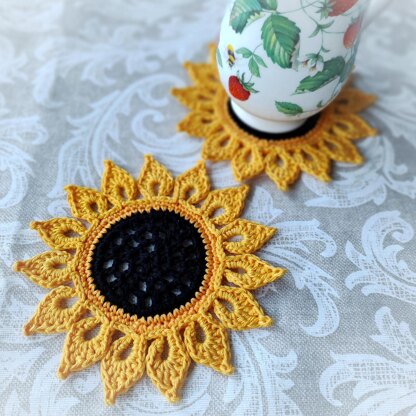 Sunflower Coaster