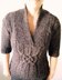 Estrella Shawl Collar Cabled Pullover