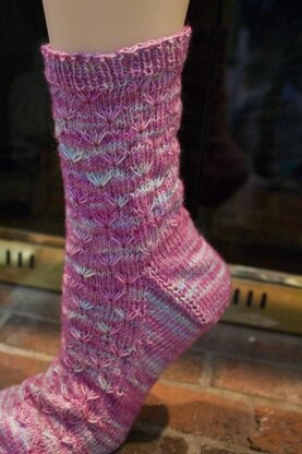 Spring Flower Socks