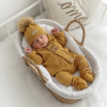 "Walnut" 4 piece set