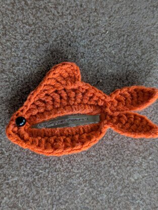 Bubble fish Hair Clip