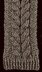 The Wheat Cabled Scarf