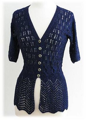 K582-Stars in the Evening sky Cardigan