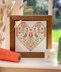 Historical Sampler Company Scandi Heart Sampler Cross Stitch Kit - 21cm x 21cm