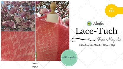 Lace-Tuch "Pink Magnolia"