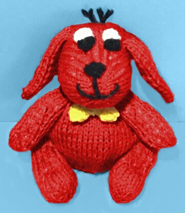 Clifford the Big Red Nose Dog choc cover / toy