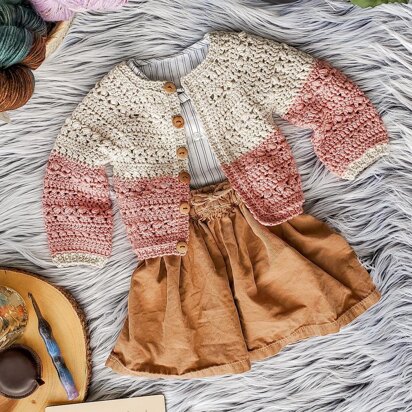 Children's Chestnut Cardigan