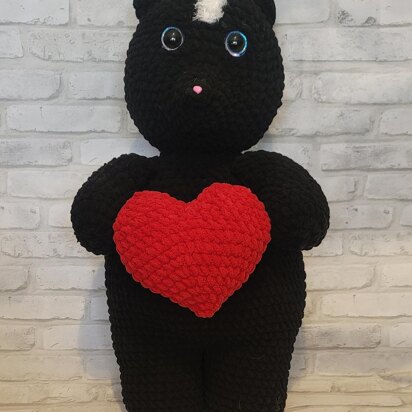 Skunk Baby Amigurumi