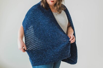 Beginner Shawl With Pockets